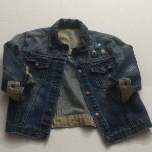 OshKosh B’Gosh Jean Jacket Boys Toddler Sz…